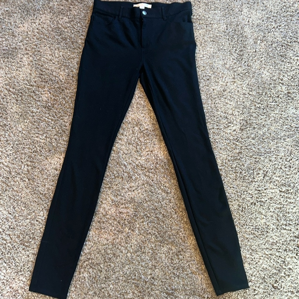 Boston Proper Women’s Black zip up Stretchy Pants Sz Small